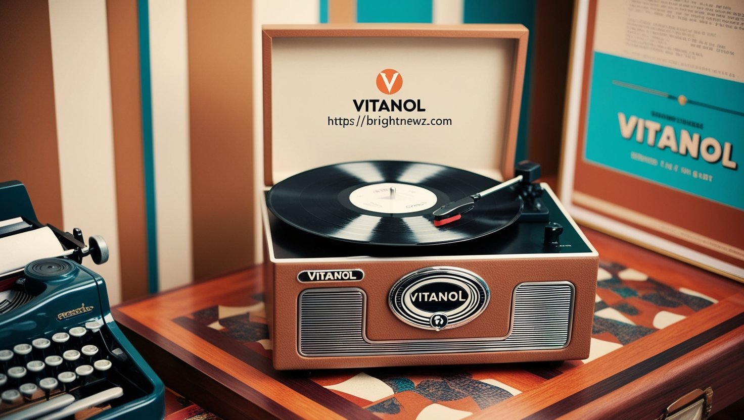 Vitanol A Record Player