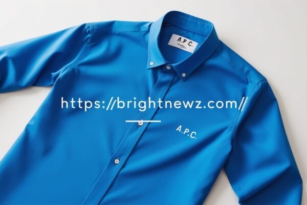 A.P.C. Blue Edouard Shirt