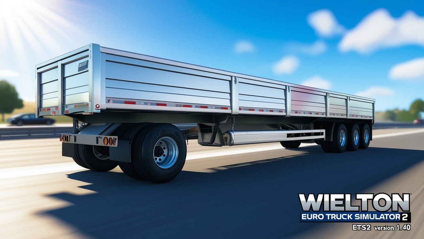 ETS2 Trailer Wielton Lowbed 1.40